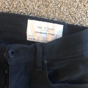 Rag & bone black jeans